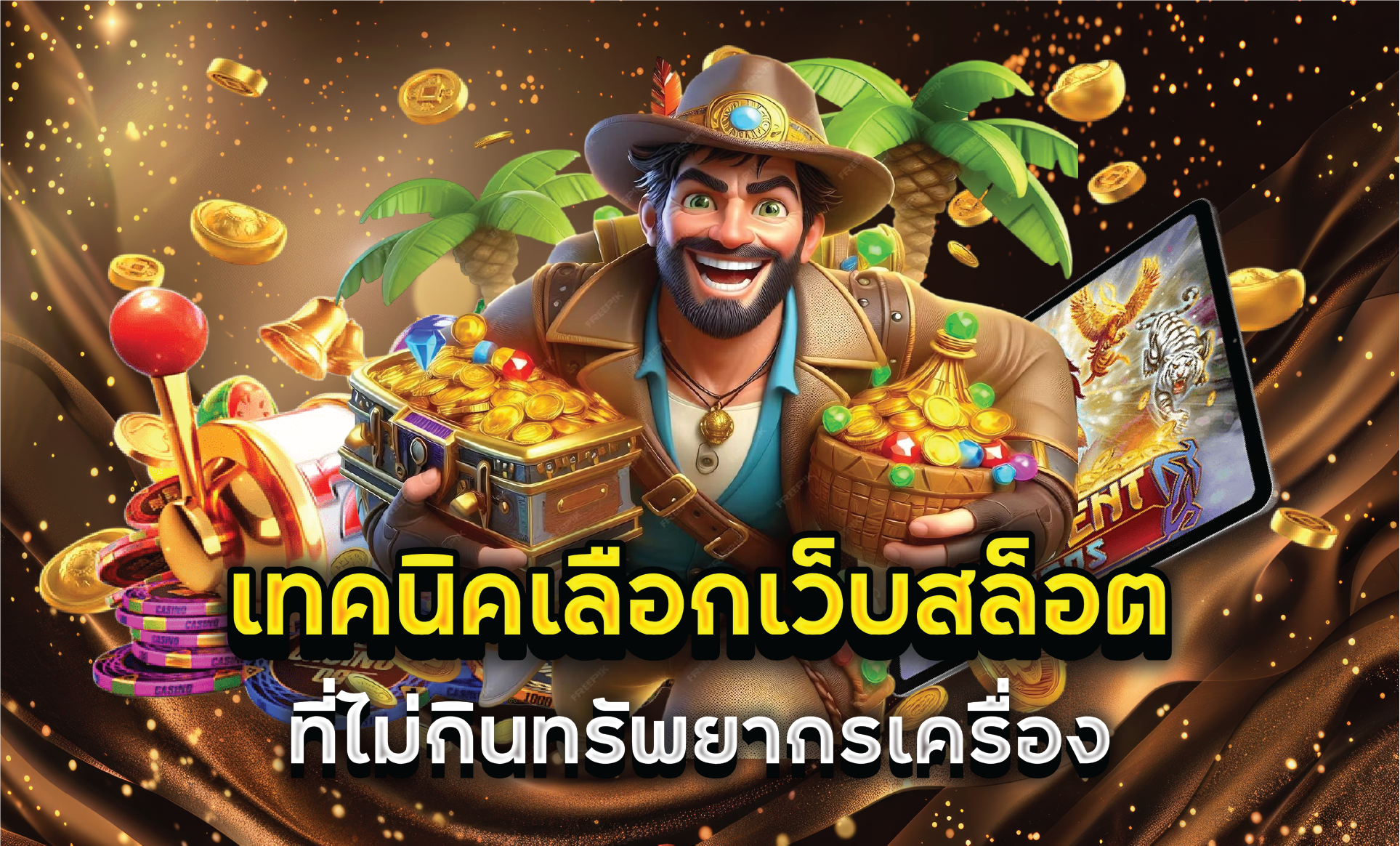 เทคนิคเลือกเว็บสล็อตที่ไม่กินทรัพยากรเครื่อง